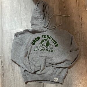 American Eagle Outfitters Heather Gray Sweatshirt